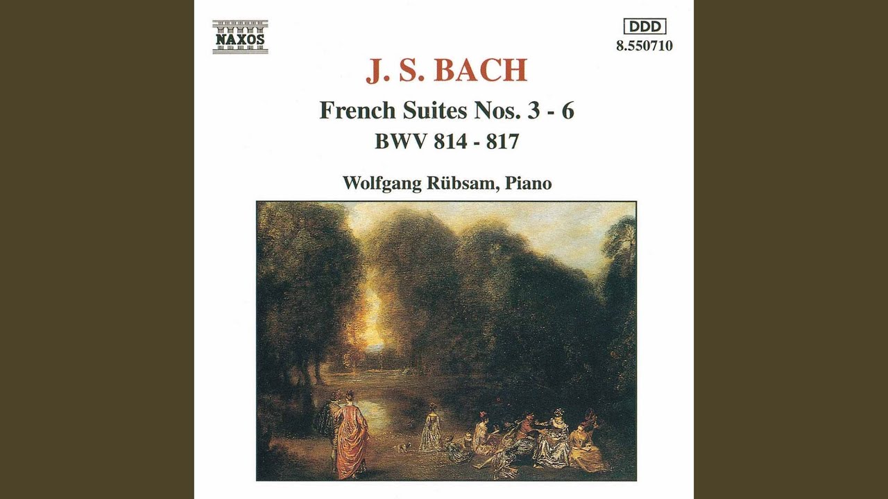 French Suite No. 3 in B Minor, BWV 814a: I. Allemande