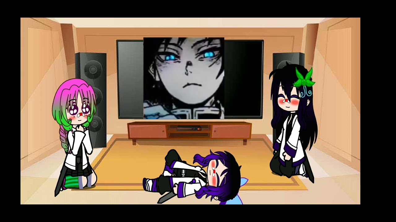 (MITSURI.KANAE Y SHINOBU.reaccionan a tomioka) disfruten el vídeo ❤️