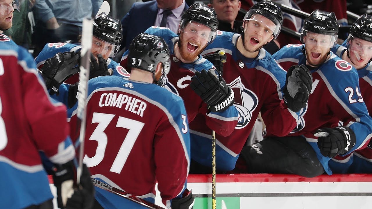 J.T. Compher dekes to his backhand for gorgeous second goal of Game 6