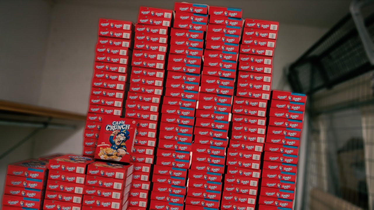 Stock pile Cap'n Crunch