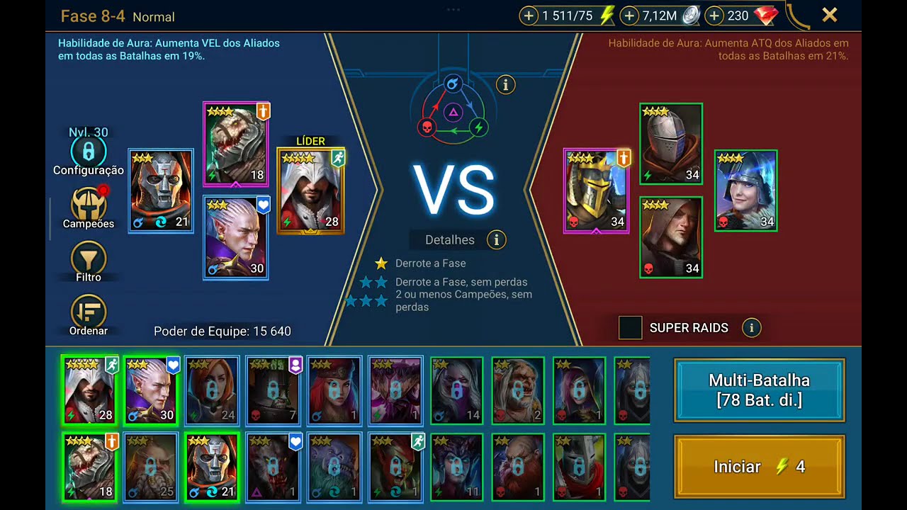 RAID: Shadow Legends | Daily Hero Progression & Tactical Campaign [No Commentary]