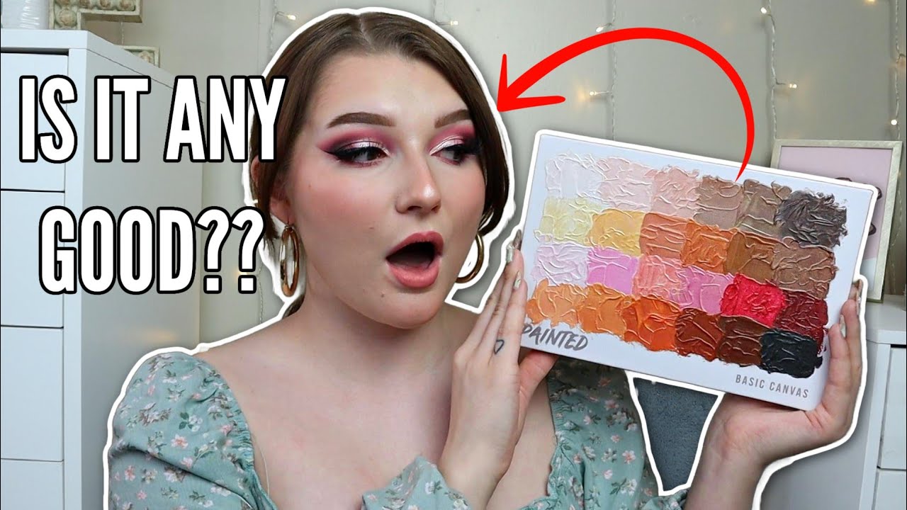 PAINTED BASIC CANVAS PALETTE BY JAMES CHARLES... Is It Any Good??