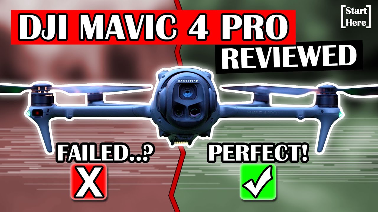 DJI MAVIC 4 PRO - Start here! 🔥 FULL REVIEW and GUIDE with DEMO of ALL FEATURES and FUNCTIONS!