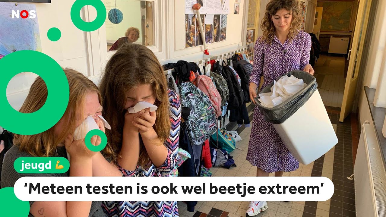 Zo was de eerste dag op school met kinderen met een snotneus 🤧