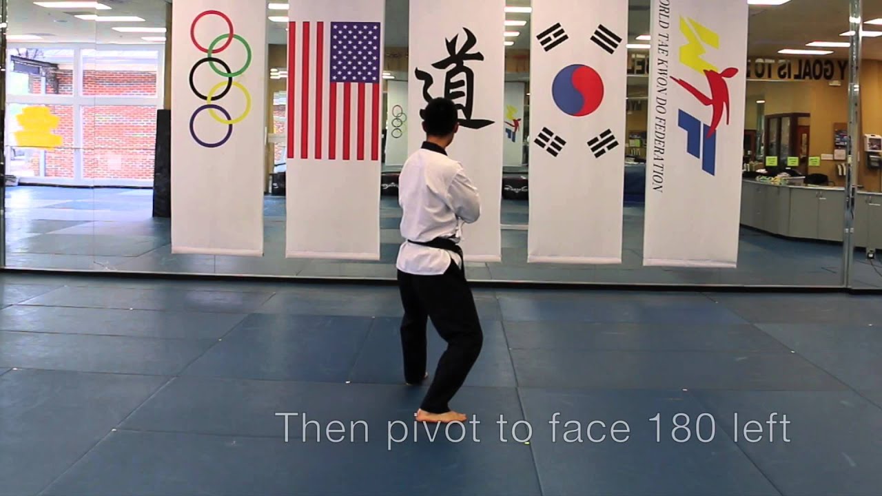 10gup - White Belt - kicking combination