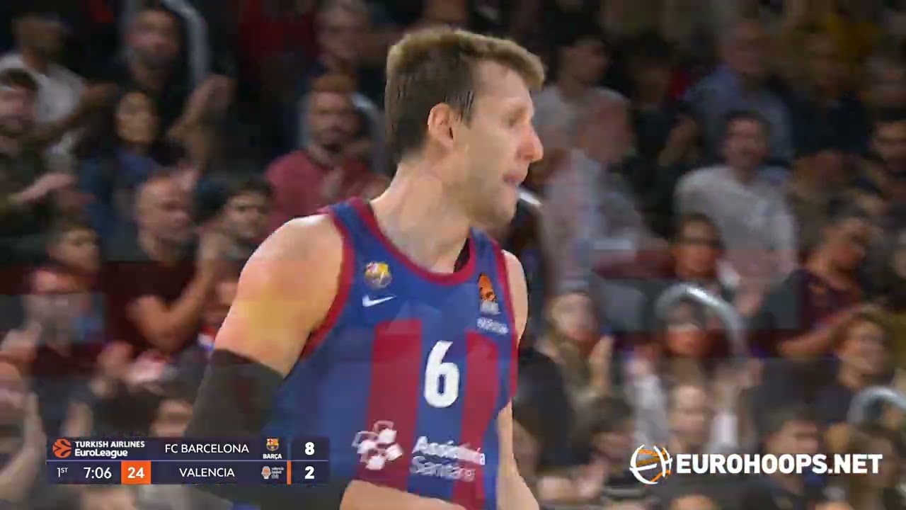 FC Barcelona - Valencia Basket 74-70 🎯 Jan Vesely (17 pts)