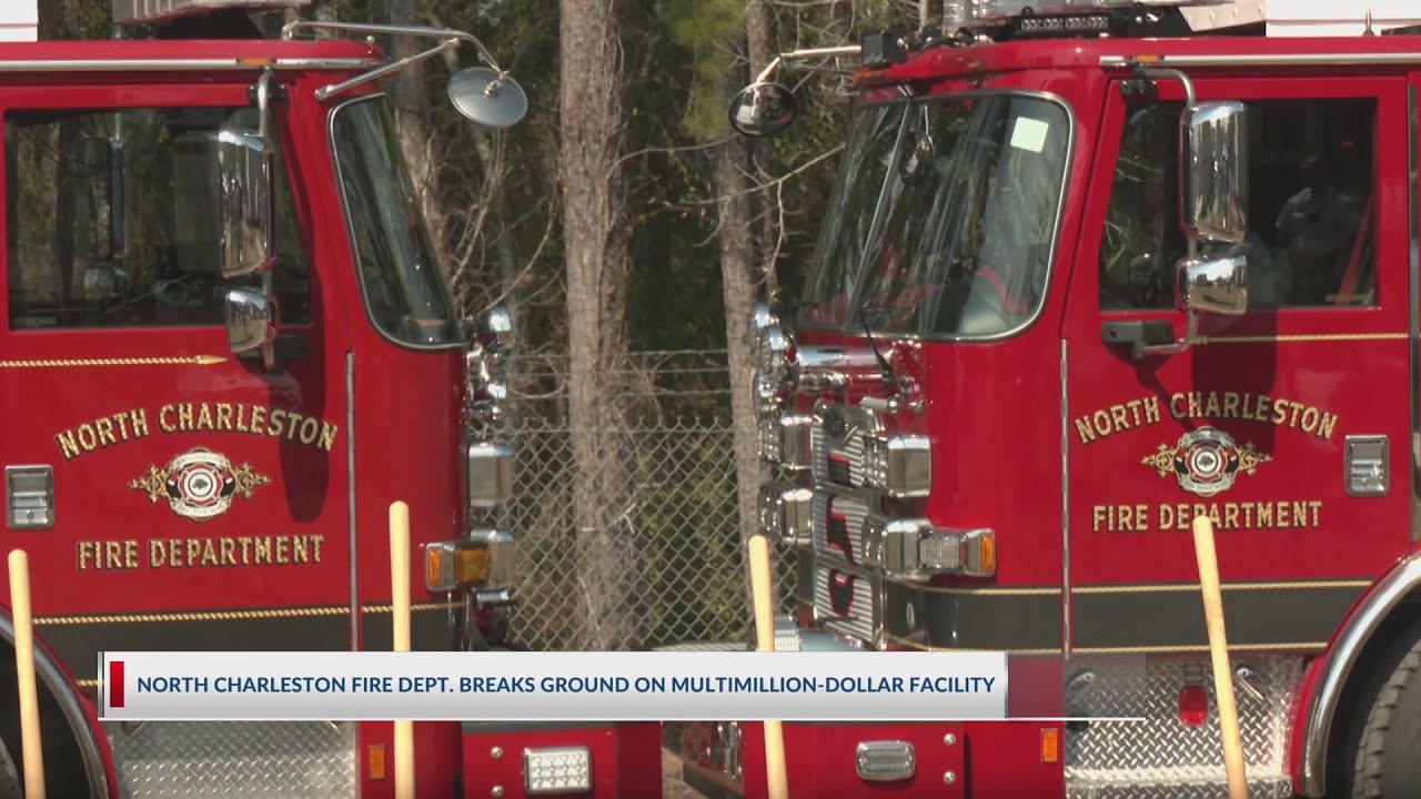 North Charleston Fire Dept. breaks ground on multi-million dollar facility