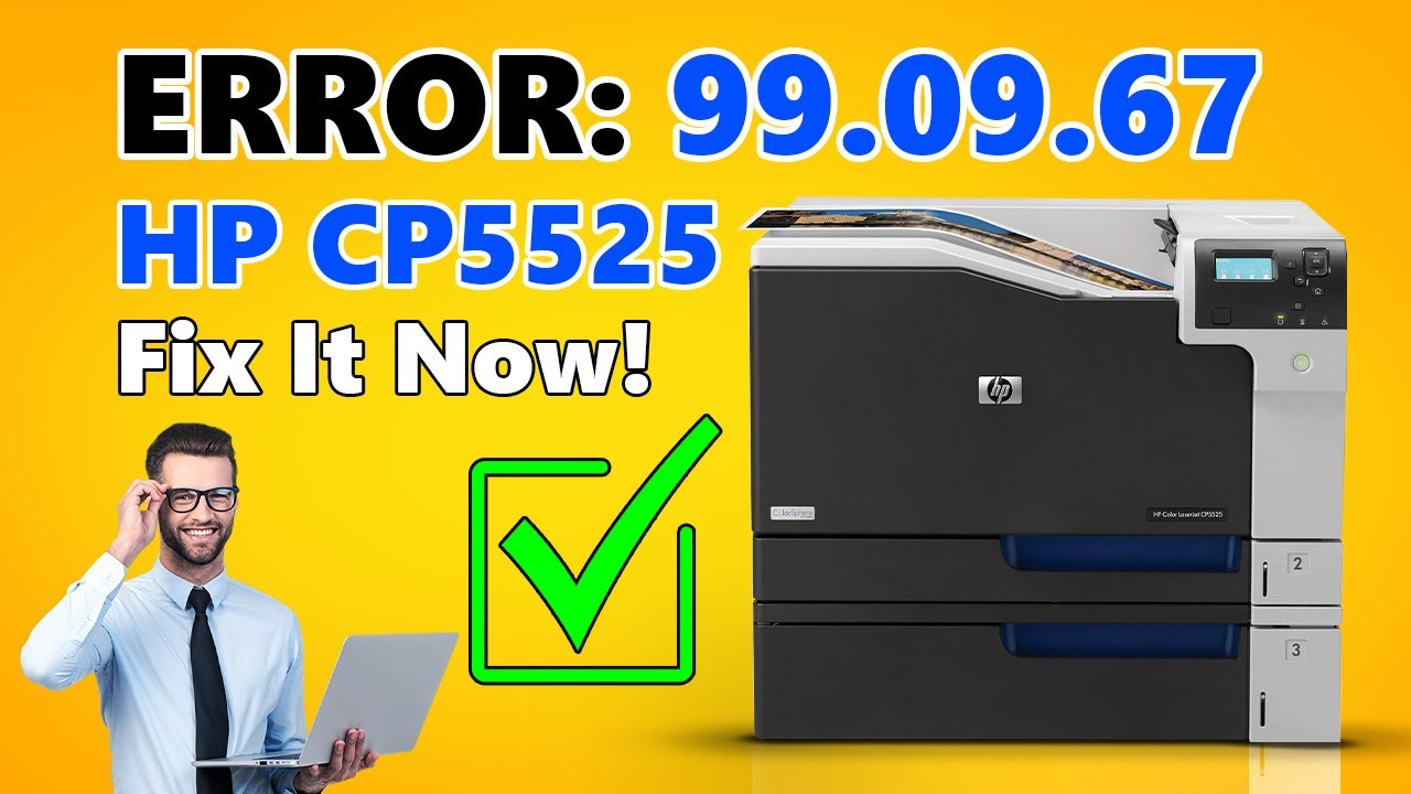 Исправление ошибки HP Color LaserJet CP5525 99.09.67 «Не загружается» — полное руководство по уст...