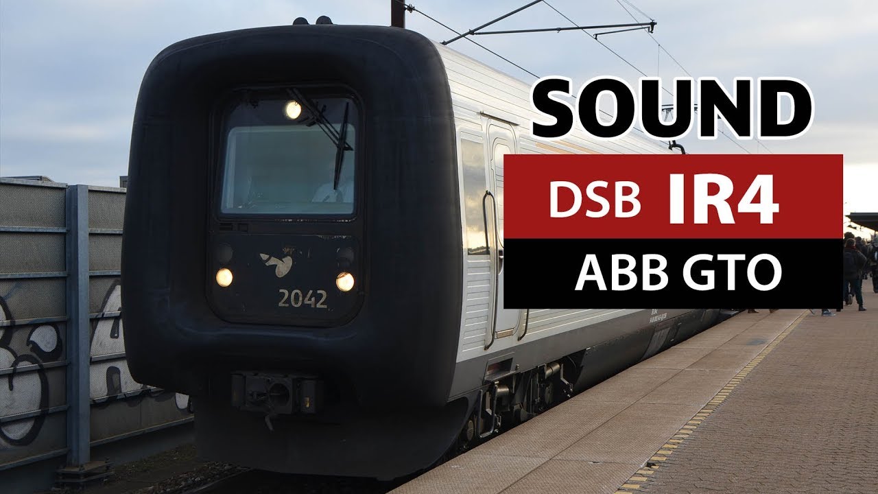 [Sound] DSB IR4//ABB GTO-inverter//Regionaltog (3.2016)
