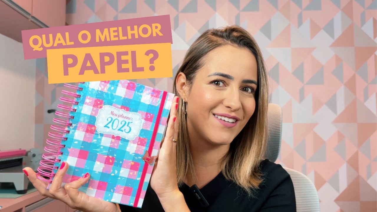 QUAL MELHOR PAPEL PARA AGENDAS, PLANNERS E CADERNOS?