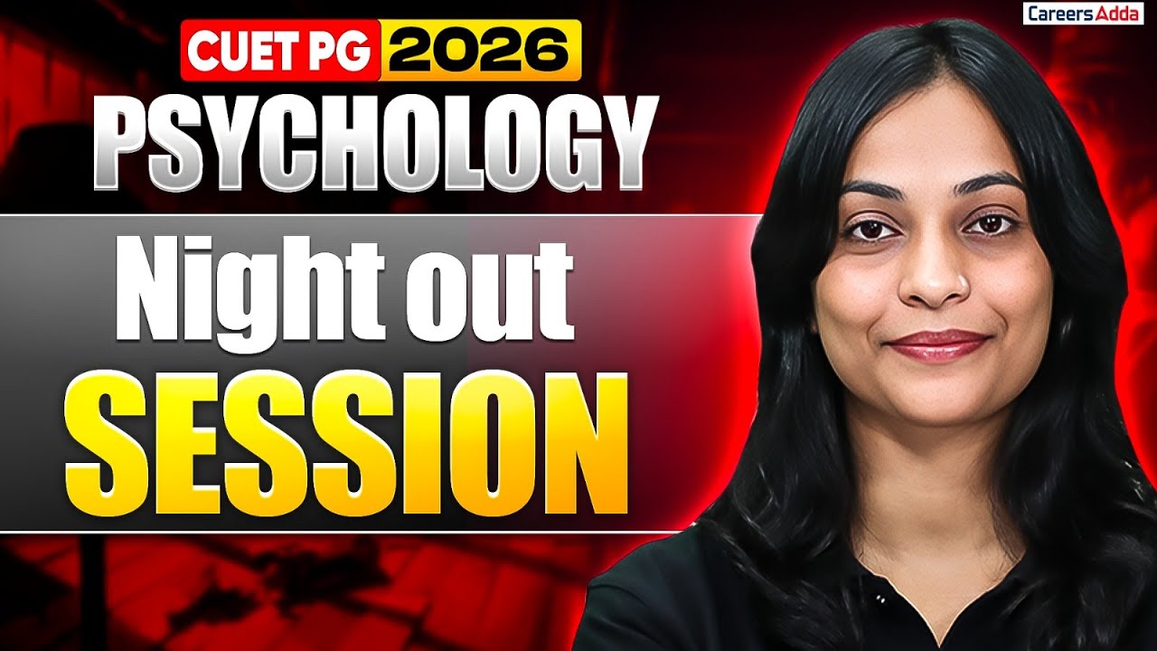 CUET PG Psychology 2026 | Night Out Session | Complete Revision Marathon