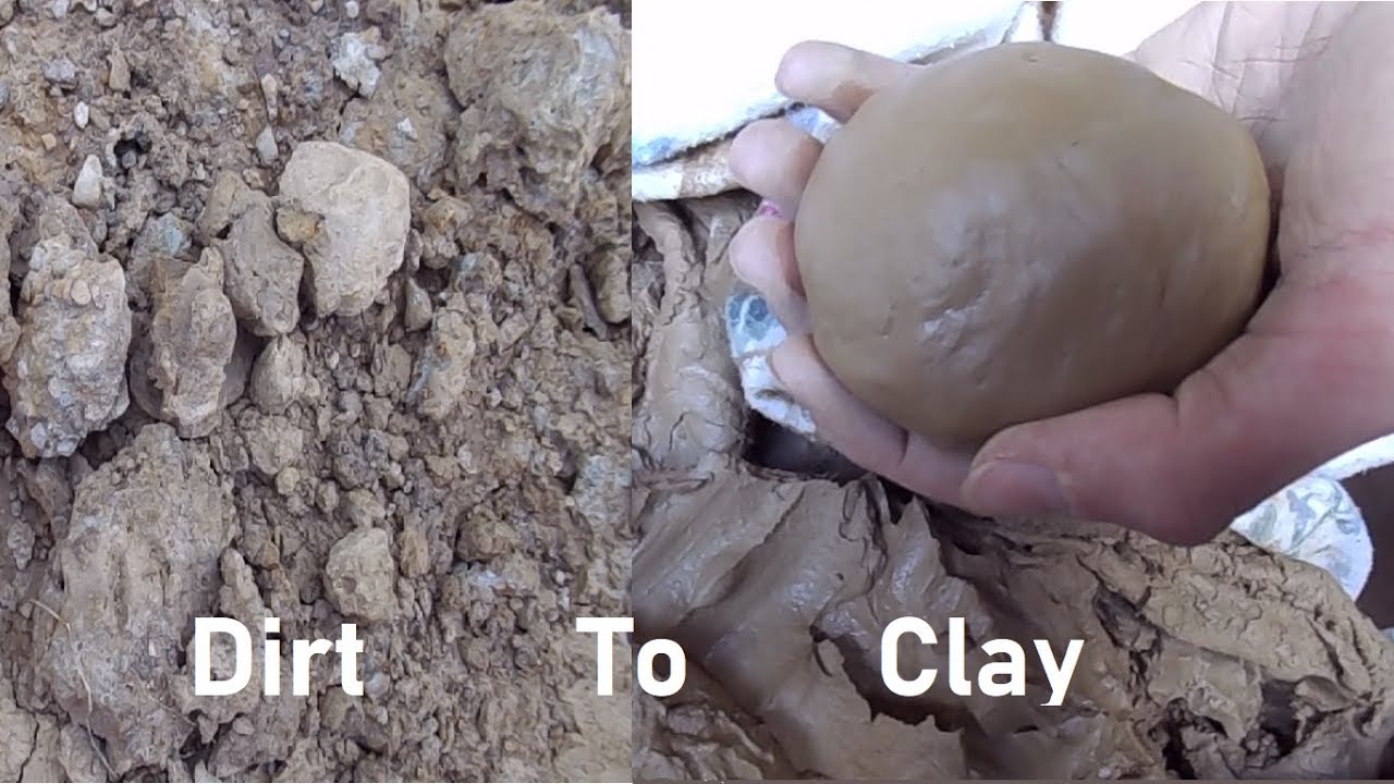 Filtering Clay From Soil and Firing Test