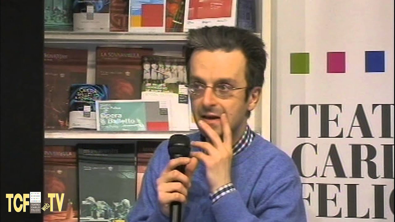 Intervista ad Andrea Bacchetti - Teatro Carlo Felice di Genova 27/11/15