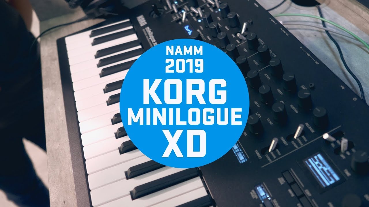 Korg Minilogue XD #NAMM2019