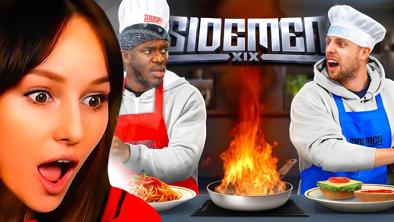 Freya Reacts to SIDEMEN WORLD'S HARDEST COOKING CHALLENGE