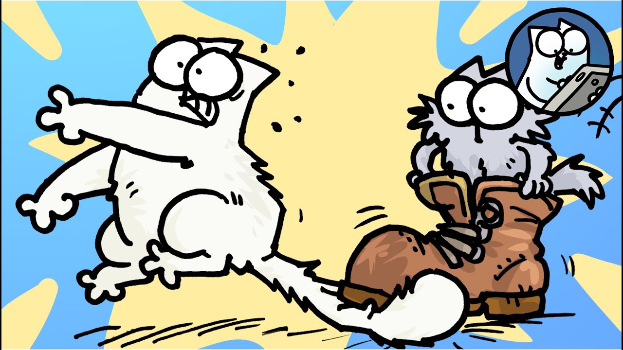 No Thoughts, Just Vibes | Pure Kitten Chaos | Simon's Cat Extra | Colour Episodes!