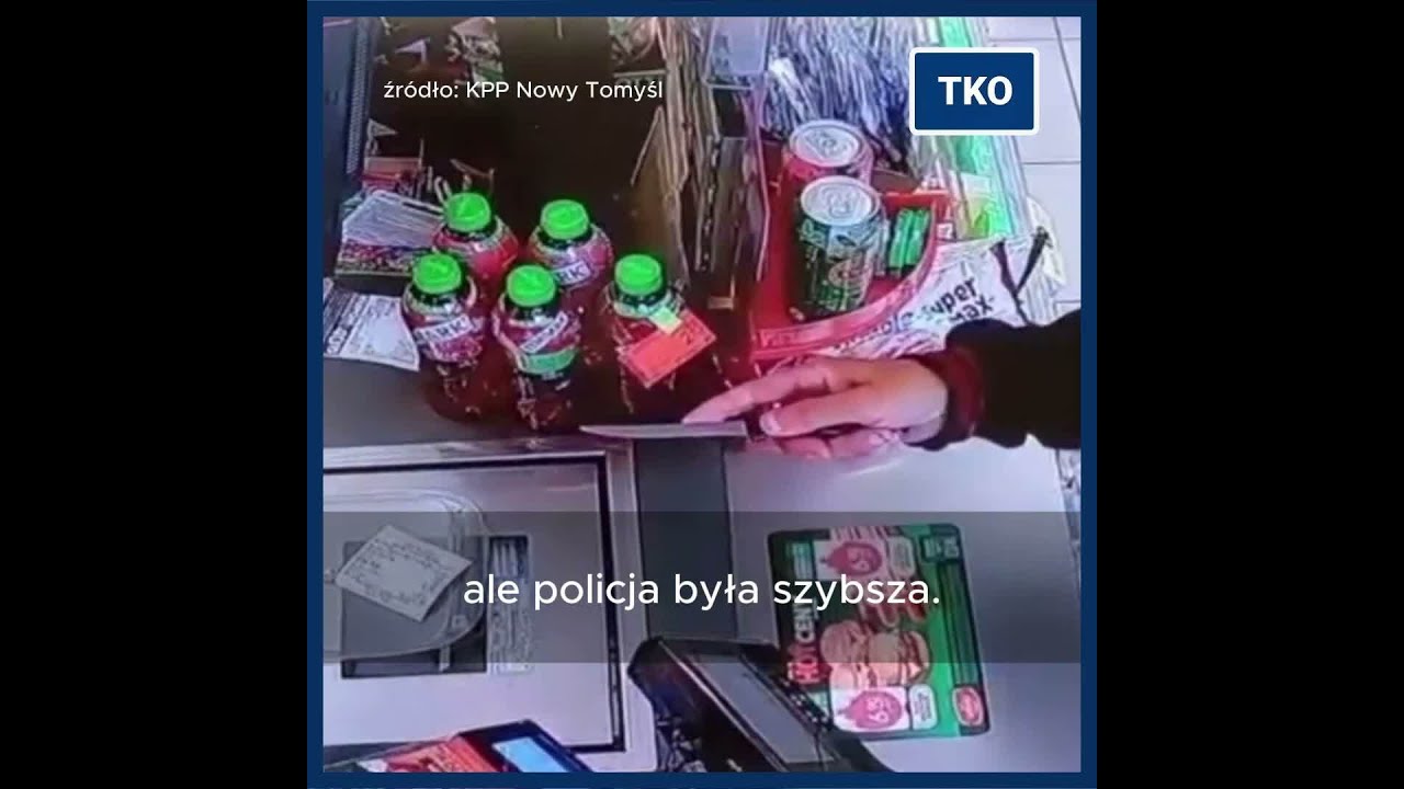 W Żabce groził nożem za kajzerkę