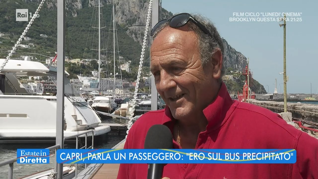 L'incidente a Capri: 