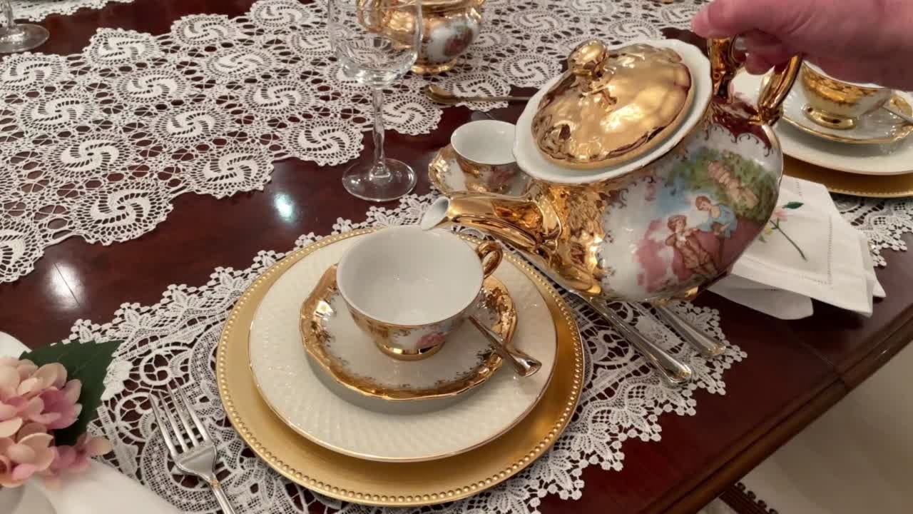 VLOG 4 - MESA POSTA DE CHÁ/CAFÉ + RELÍQUIAS DE FAMÍLIA + RECEITA DE PUDIM DE COCO