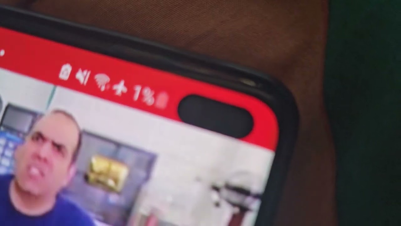 Разряженная батарея Galaxy S10+