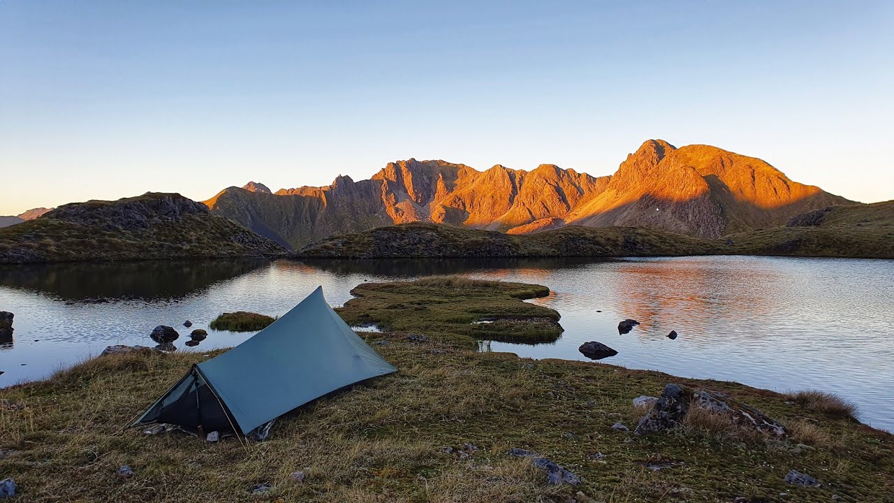 Solo Wild Camping New Zealand - Brass Monkey Bivvy