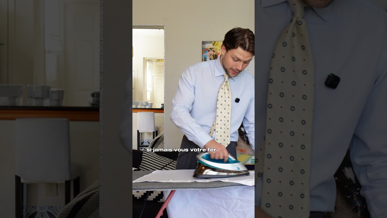 Comment BIEN repasser sa chemise ? 🔥
