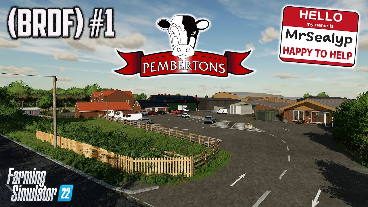 ФЕРМА ПЕМБЕРТОНОВ | FS22 | BRDF #1 | РАДЫ ПОМОЧЬ! | Farming Simulator 22 PS5 Давайте поиграем.