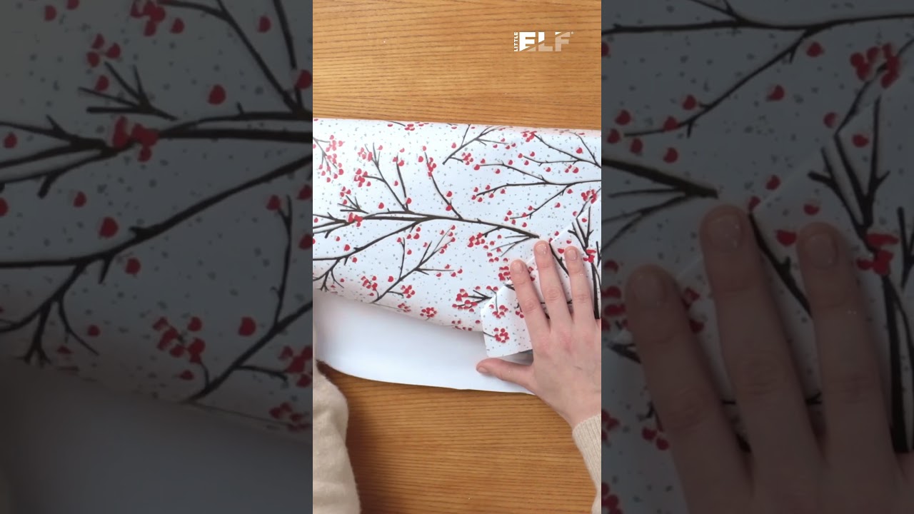 Do you need a unique way to wrap a book? 📖 #giftwrapping #books #booktube #booktok #wrapping #gifts