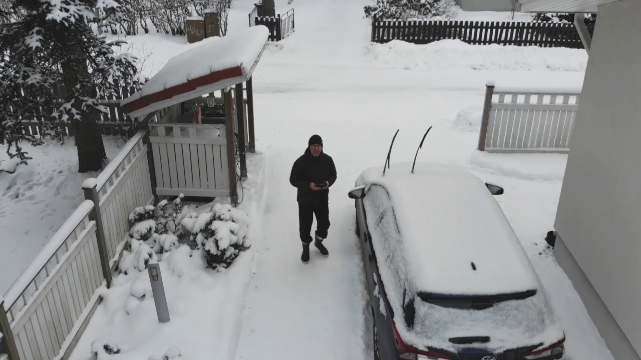 Mavic Air Maiden Flight in freezing temperature