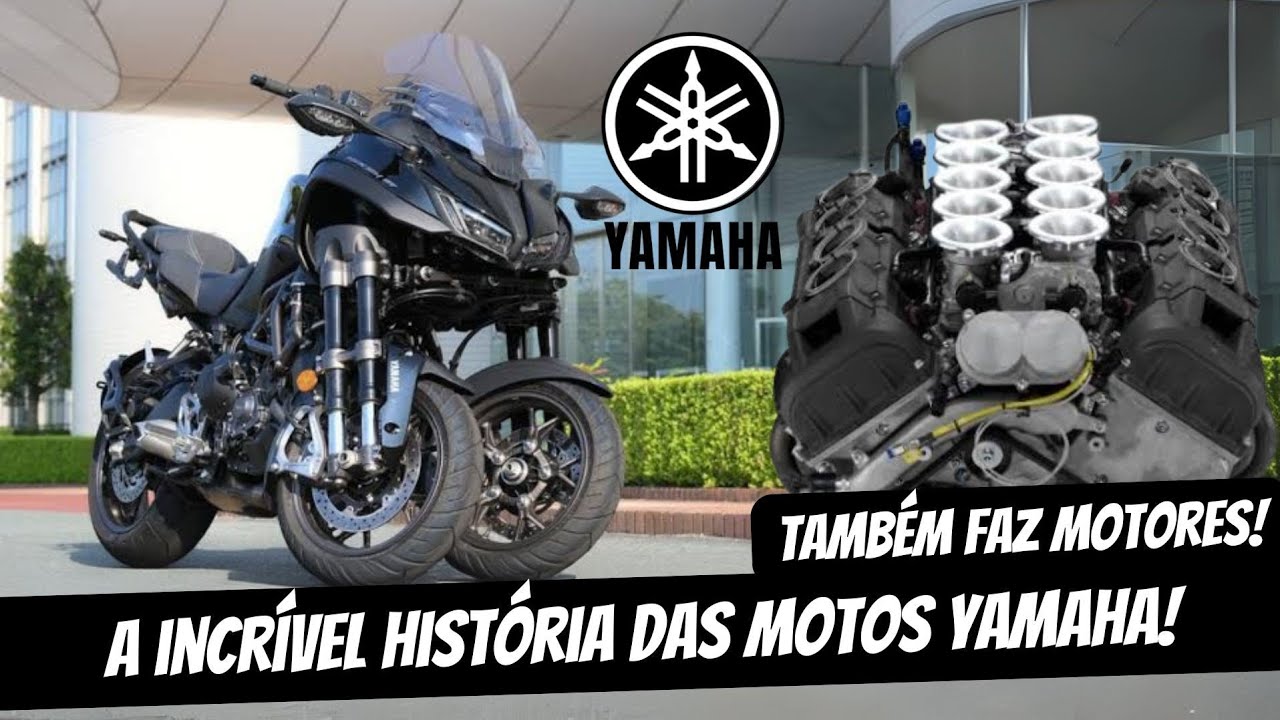A INCRÍVEL HISTÓRIA DA YAMAHA!!