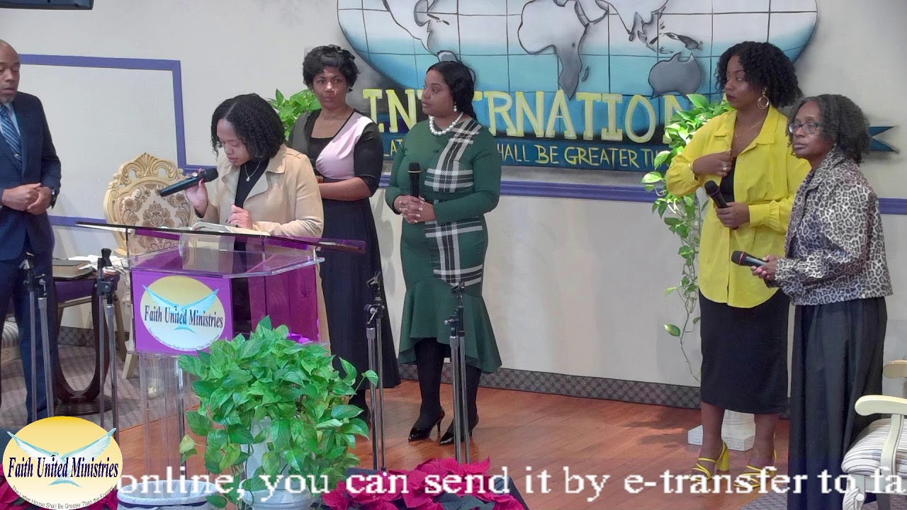 Faith United Ministries' Christmas Sunday Service