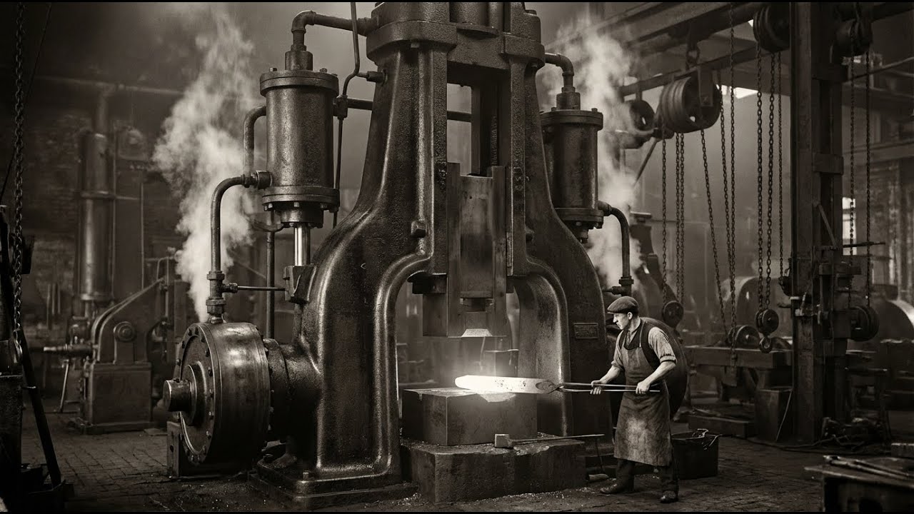The Drop Hammer: The 40-Ton Monster That Gave Workers 3 Seconds to Survive