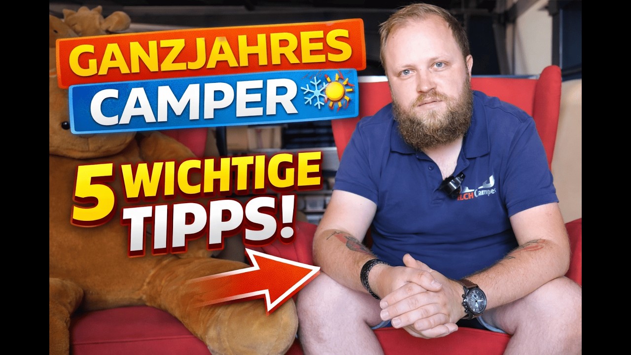 Ganzjahrescamper erklärt: Tipps, Tricks & wichtige Fakten