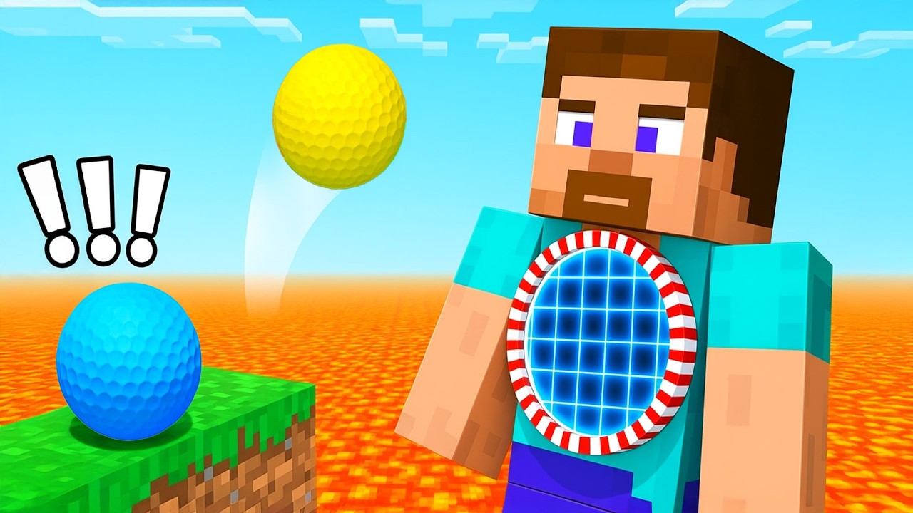 Minecraft In Golf It!