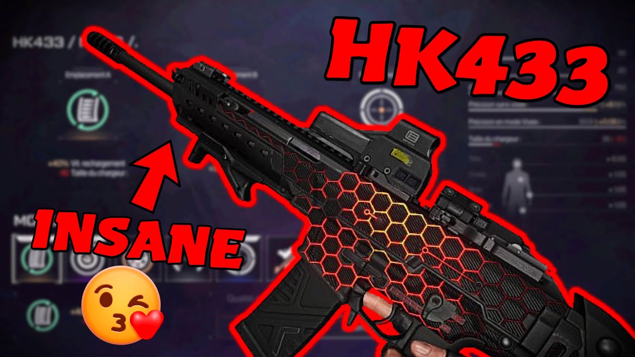WARFACE LES MODS DE LA HK433 SONT INSANE !