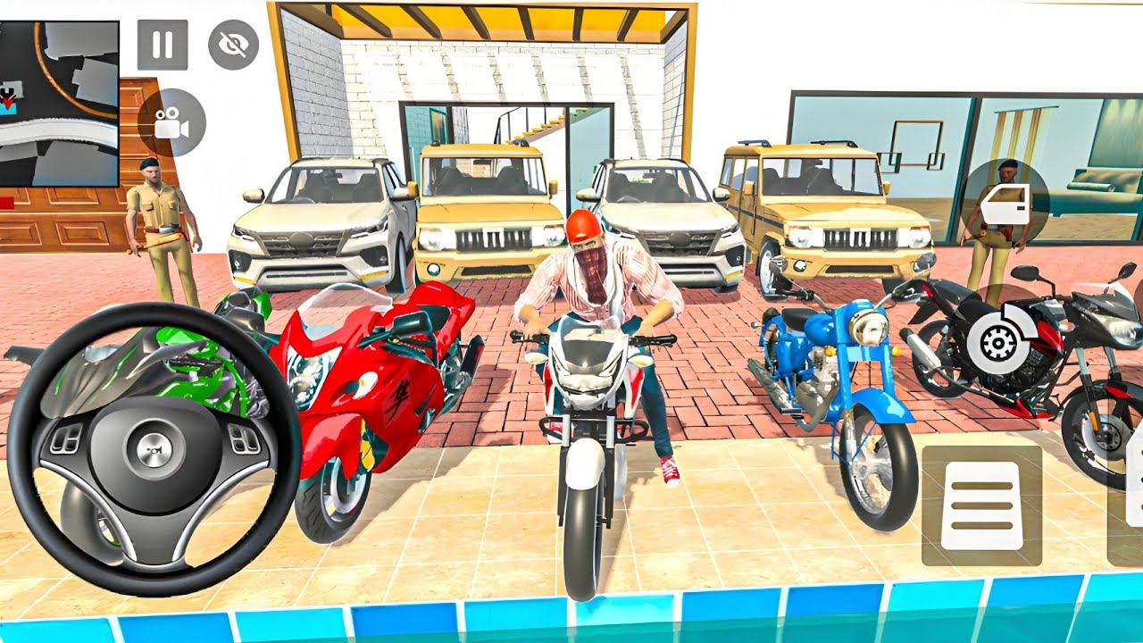 🏢 Franklin Vs Building!🔥 All Bike Parking Challenge 2025 🎮💥