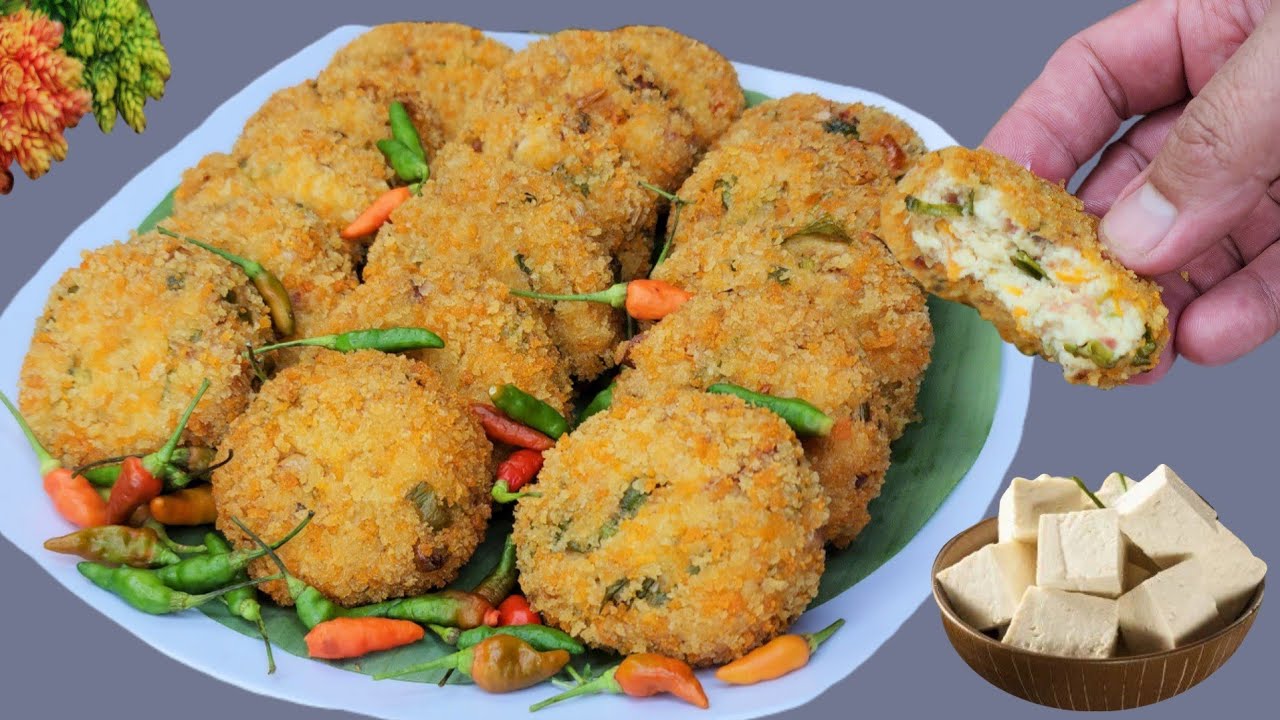 HANYA MODAL TAHU, JADI PERKEDEL CRISPY  ISTIMEWA  |  GARING DI LUAR, GURIH DI DALAM