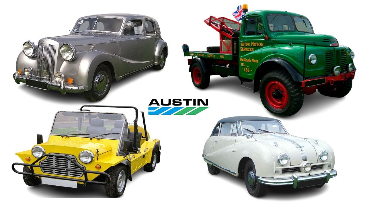 Evolución de Coches Austin - Modelos por orden cronológico