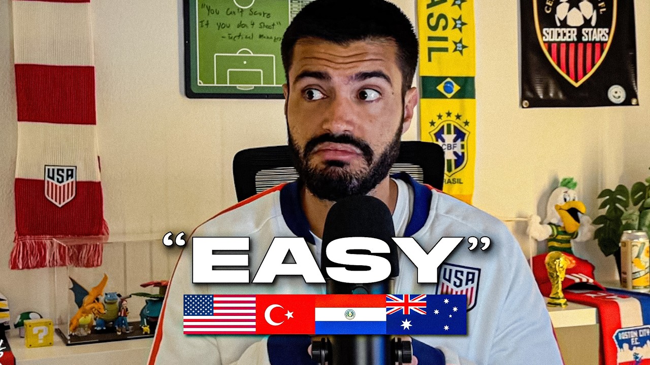 The USA World Cup group is very&hellip; WEAK