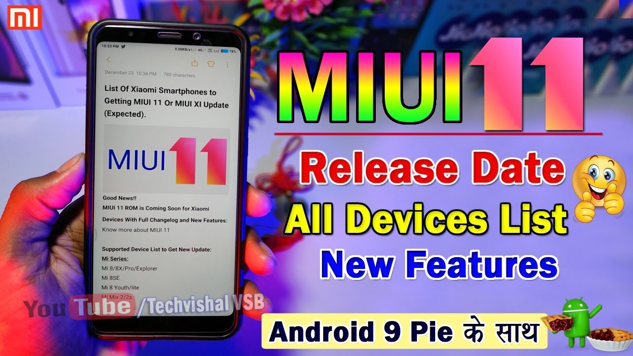 MIUI 11 Global Stable Update Supported Devices List | Release Date in India | MIUI 11 Top Features