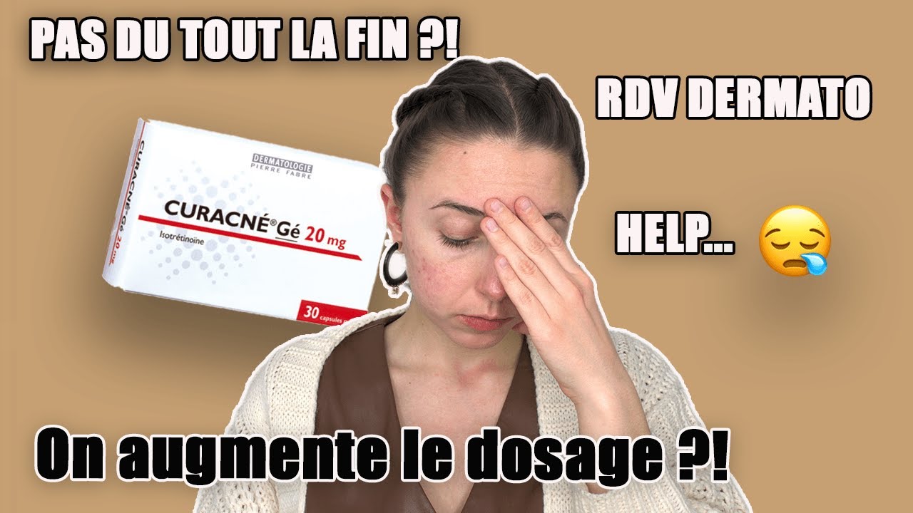 TTT ACNE 7 & 8 MOIS (isotretinoïne/ Roaccutane)