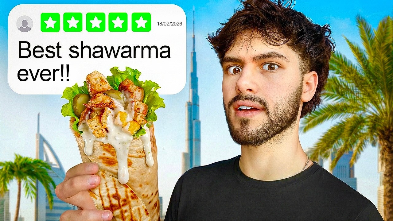 I found the best shawarma in Dubai