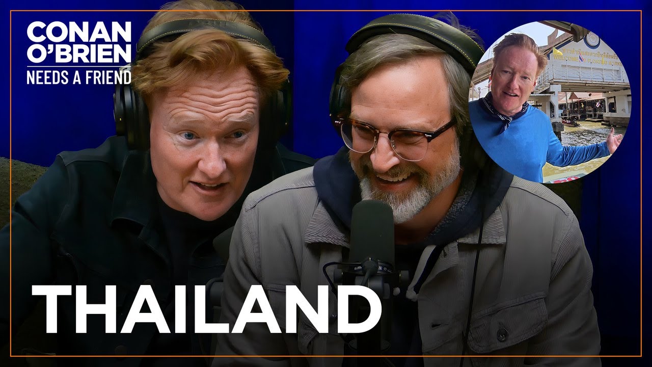 Conan Taunted Matt Gourley From Thailand | Conan O'Brien Needs A Friend