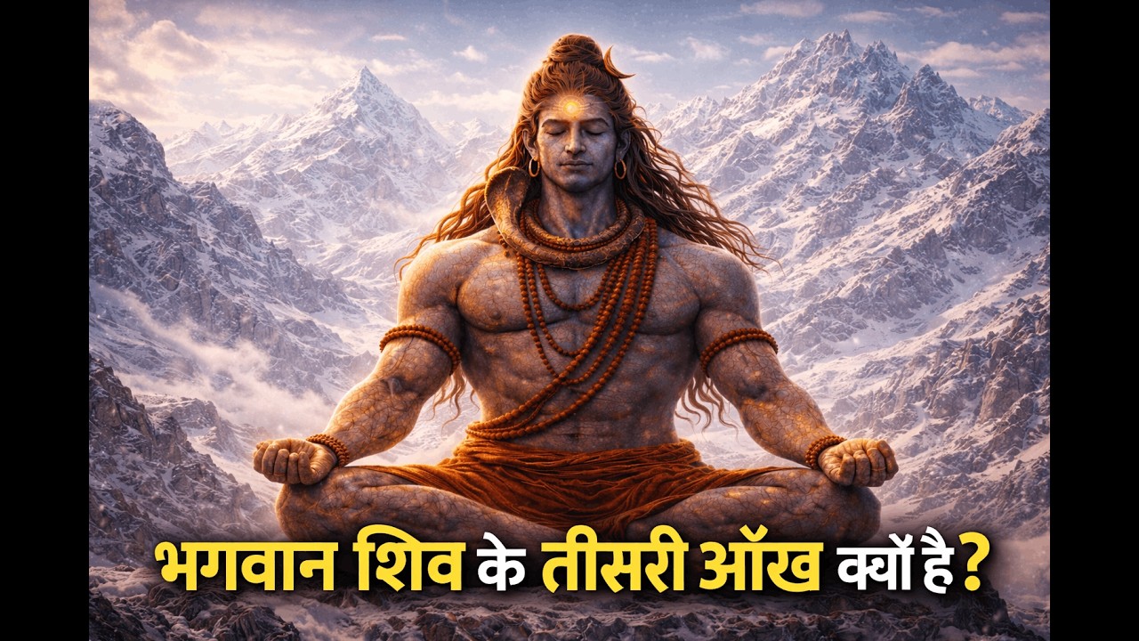 शिव के पास तीसरी आंख क्यों है?