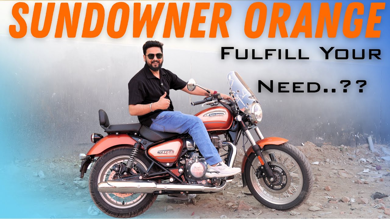 Royal Enfield Meteor 350 Sundowner Orange - Features That Matter