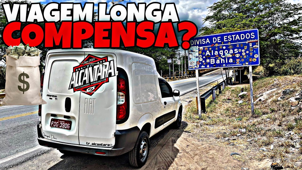 COMPENSA VIAJAR PRA LONGE NA FIORINO? 🤫 - MINHA OPINIÃO - MINHA REALIDADE - CHEGANDO NA PARAÍBA
