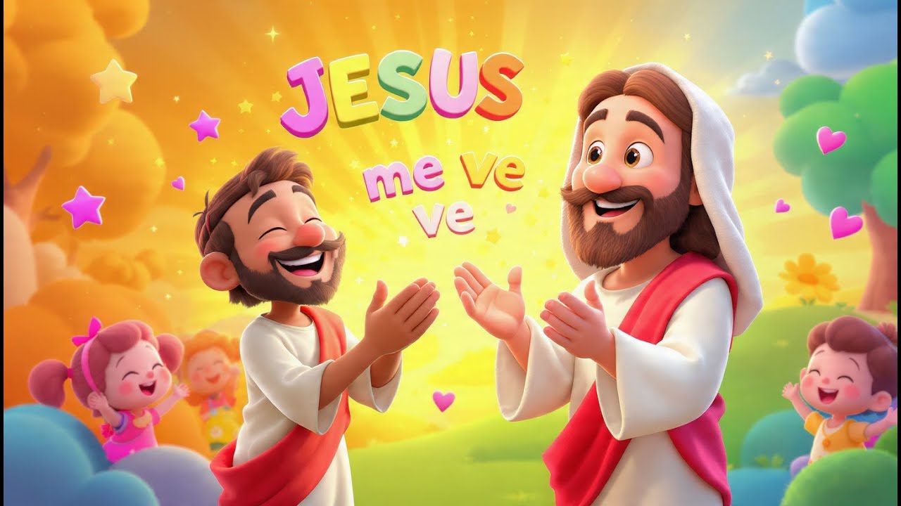 Zaqueu, o Pequeno que Subiu na Árvore 🌳 | Jesus Me Vê 💛 | Música Gospel Infantil