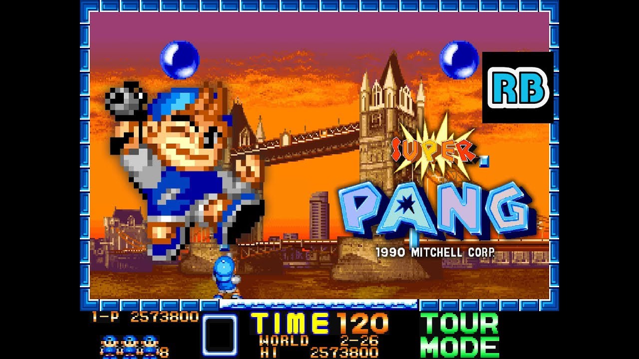 1990 [60fps] Super Pang Tour Mode ALL