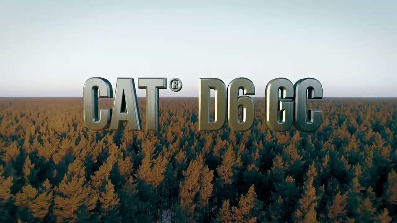 Cat D6 GC в лесном оснащении