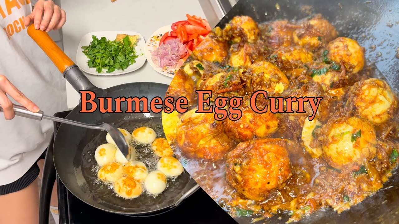 Easy Burmese Egg Curry Recipe - Must Try!